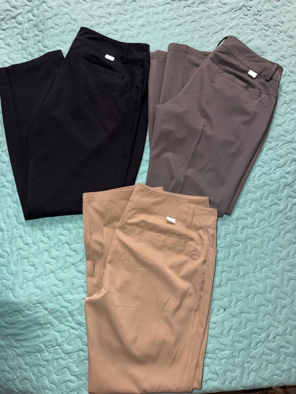 Mens Lot Of 3 Magellan Outdoor Light Weight Performance Pants Size Medium